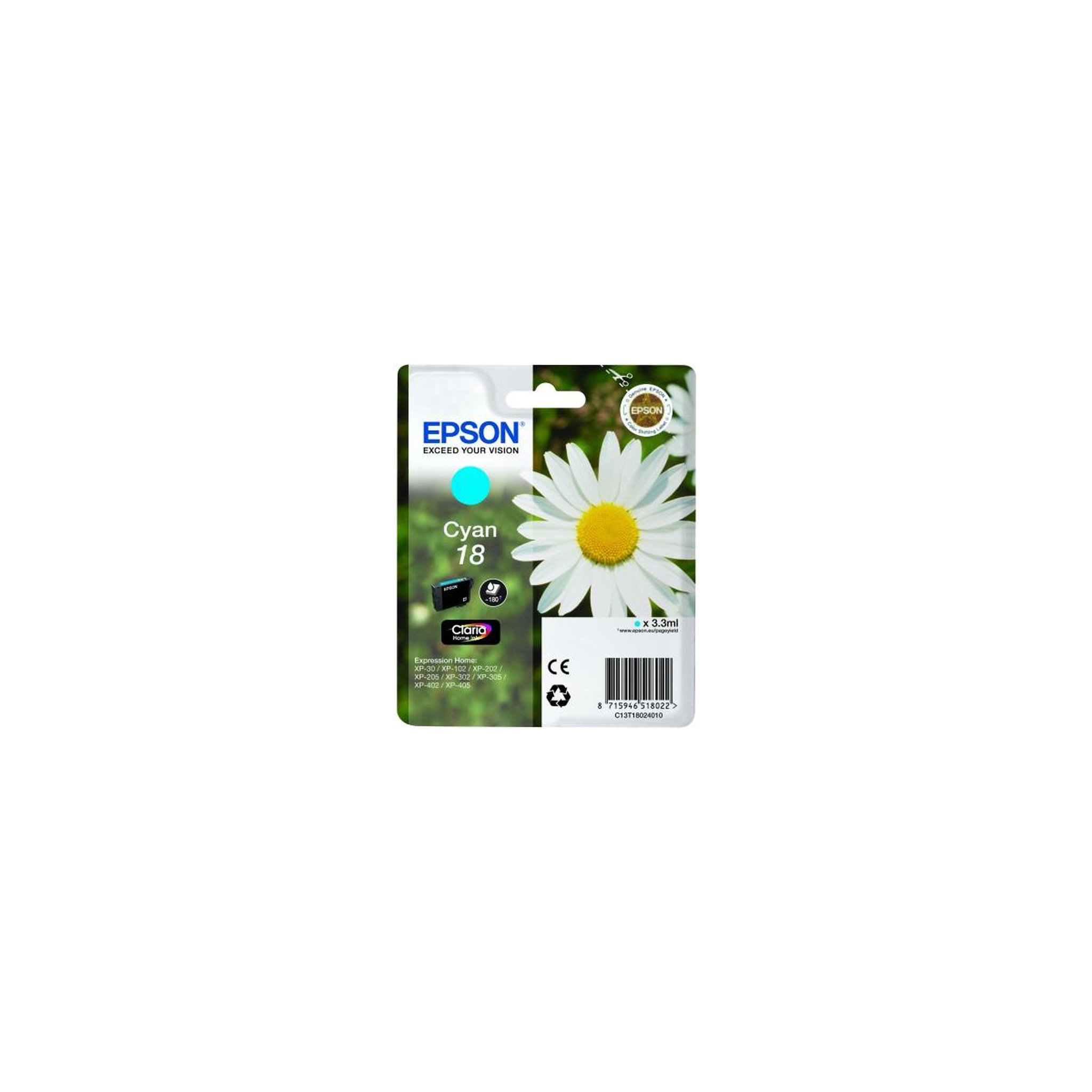 Voir la diapositive 3 : Epson Epson daisy cartouche  pâquerette  - encre claria home c