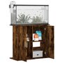 Voir la diapositive 4 : VIDAXL Support pour aquarium chêne fumé 81x36x73 cm bois d ingénierie