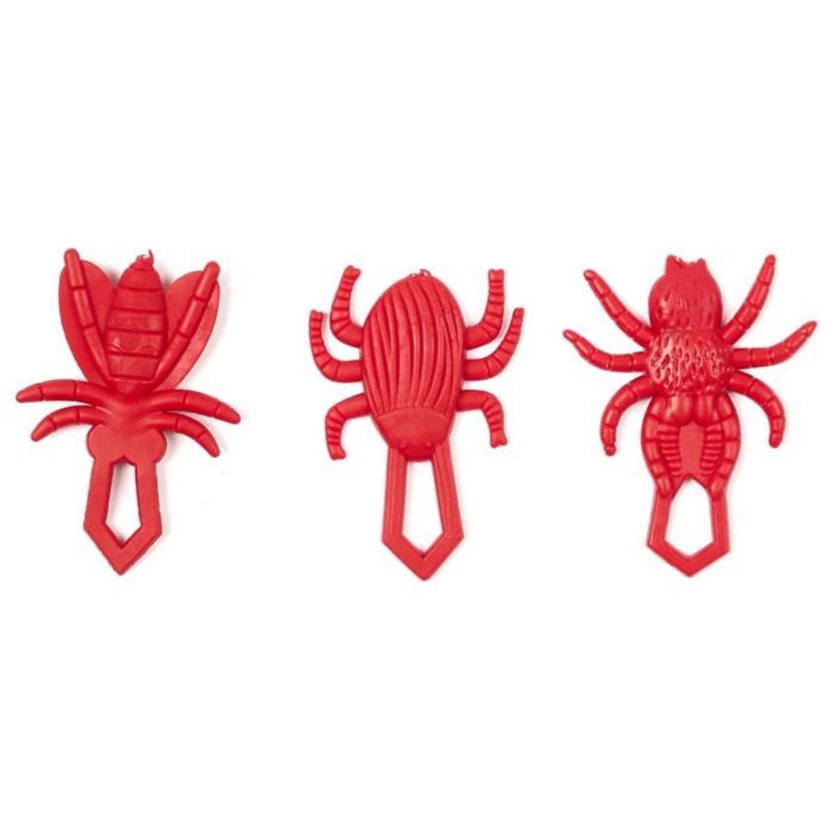 Paris Prix Mini-Jeu 10 Verres  Chamboule-Tout  4cm Rouge