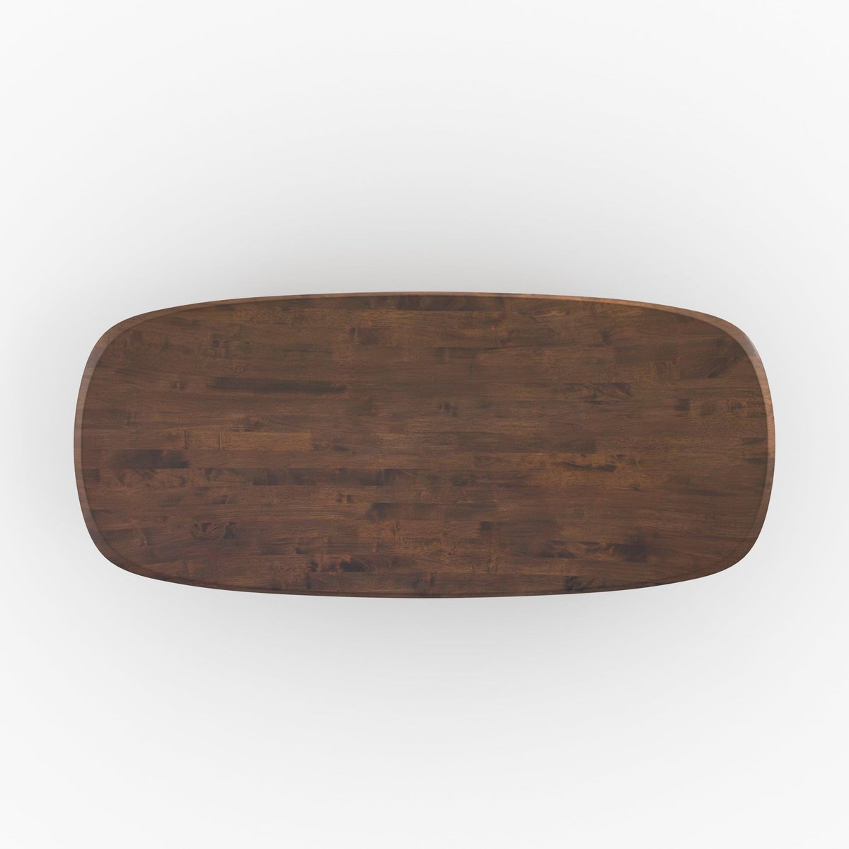 Rendez vous déco Table rectangulaire en bois d'hévéa massif foncé 10 personnes-Aladin