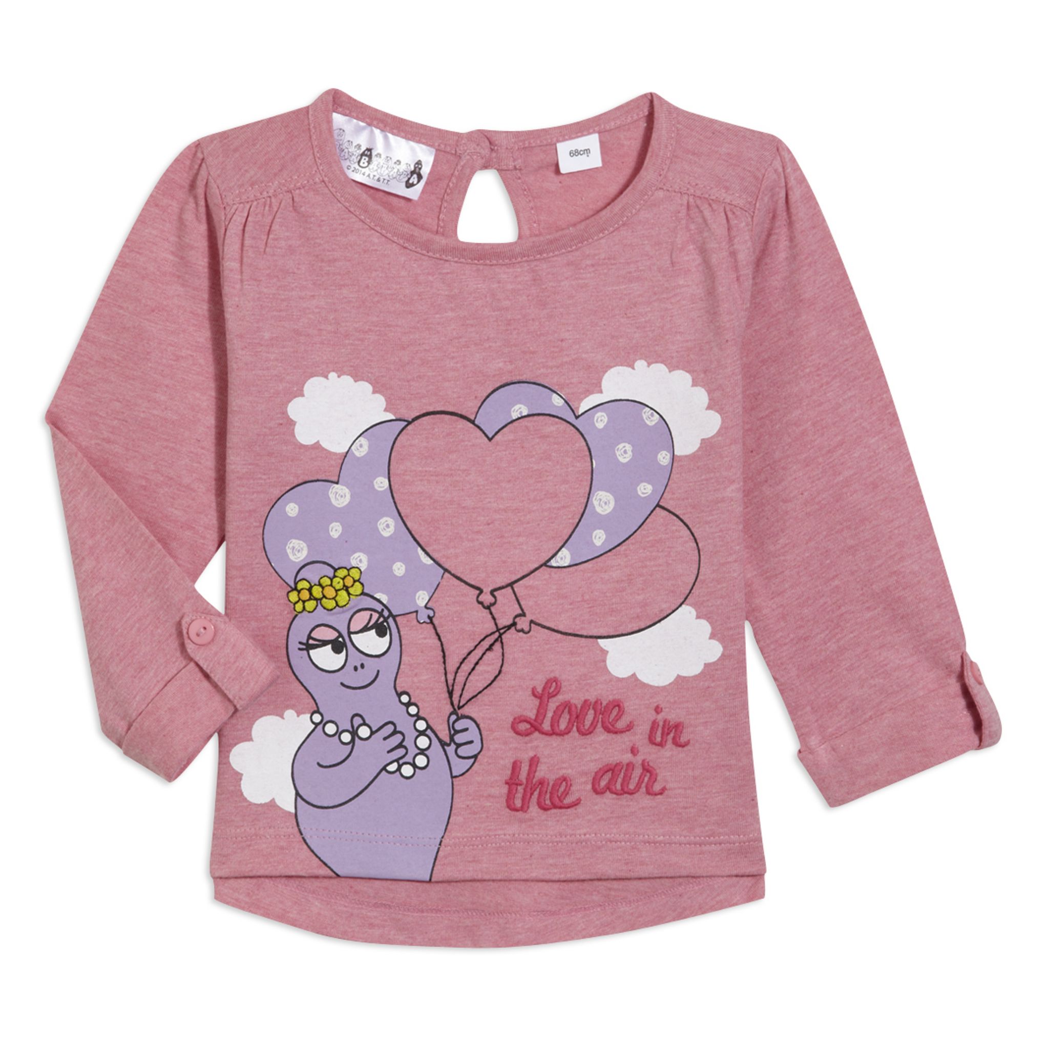 T-shirt Barbapapa Vert Manches Courtes 9 Mois - Neuf Avec étiquettes, 100% Coton, Made In France