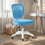 Voir la diapositive 2 : IDIMEX Chaise de bureau enfant MAYLA réglable en tissu mesh