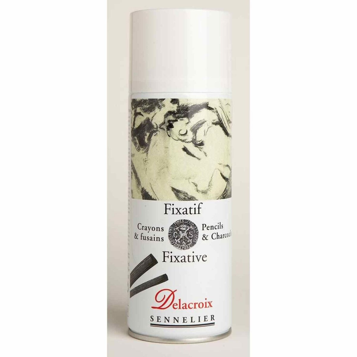 SENNELIER Fixatif incolore en spray Delacroix 400 ml