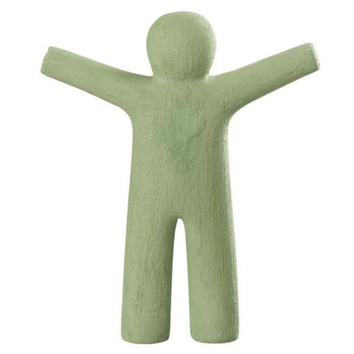 Paris Prix Statuette Déco  P'tit Maurice Rugueux  30cm Vert