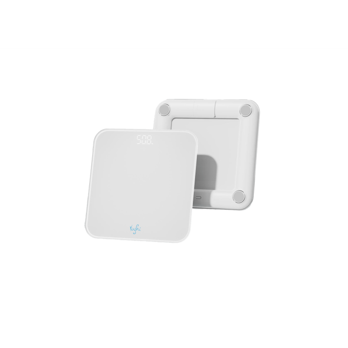 YOGHI Yoghi - I_fit_2_white - Blanc - Pèse-personne Connecté - 180 Kg - App Dédiée