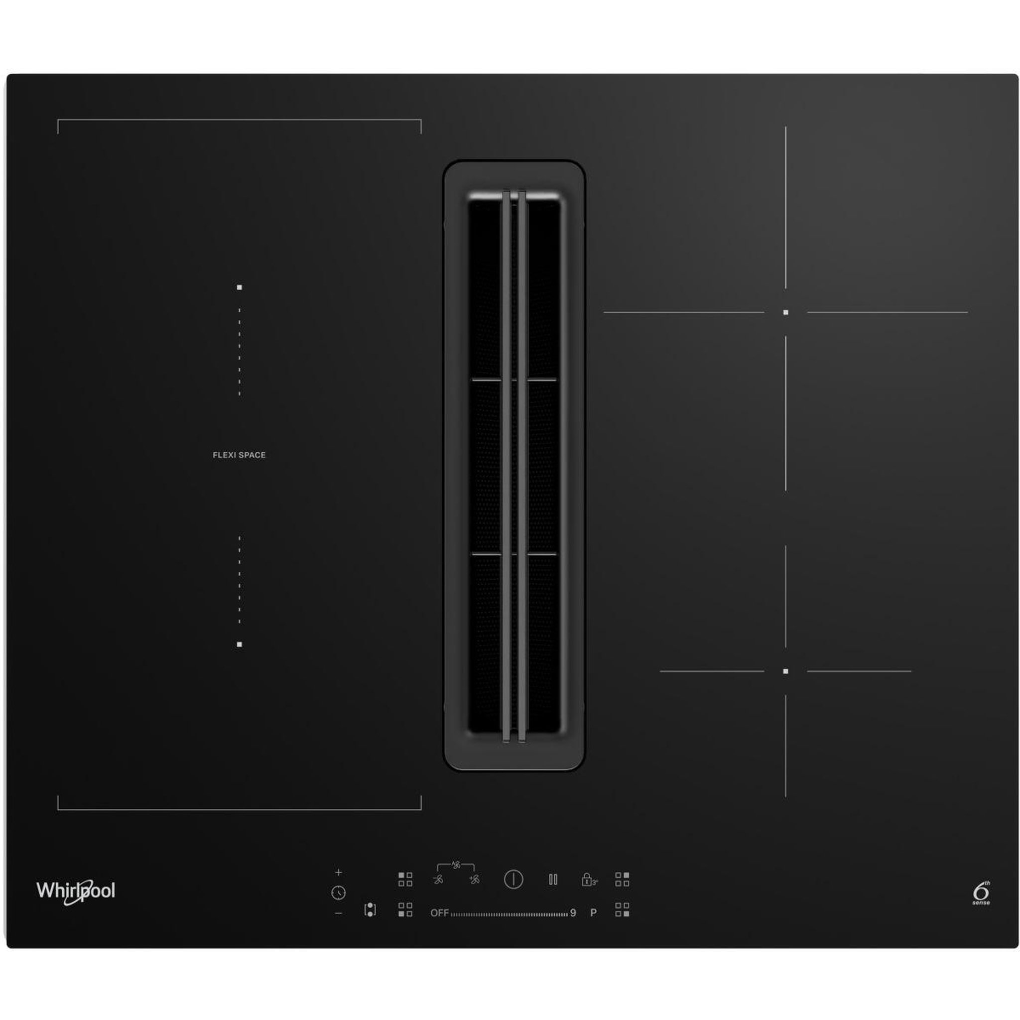 Whirlpool Plaque induction aspirante wvhs60ffb