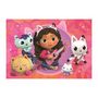 Voir la diapositive 2 : CLEMENTONI Puzzle - CLEMENTONI - Gabby s Dollhouse - 2 x 20 pieces - Pour enfants a partir de 3 ans - Theme dessins animés
