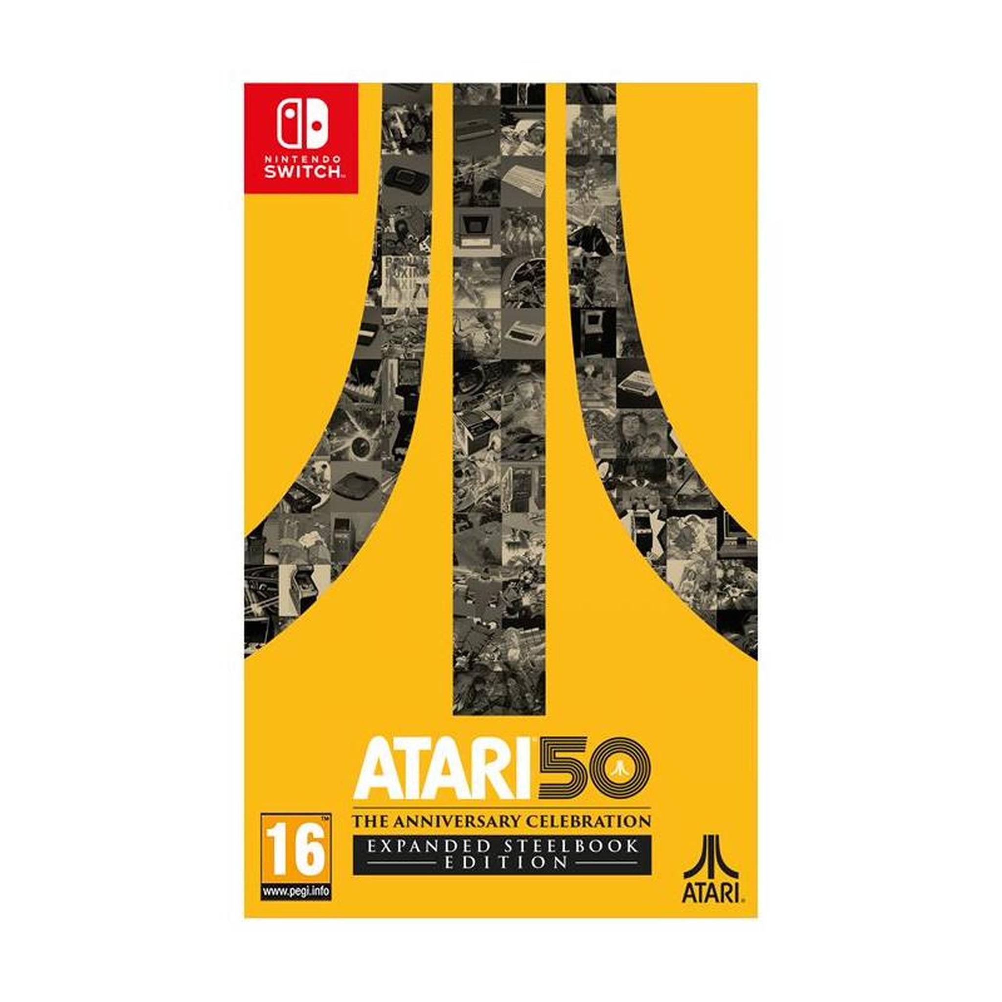 PREMIUM Atari 50 The Anniversary Celebration Expanded Steelbook Edition Nintendo Switch