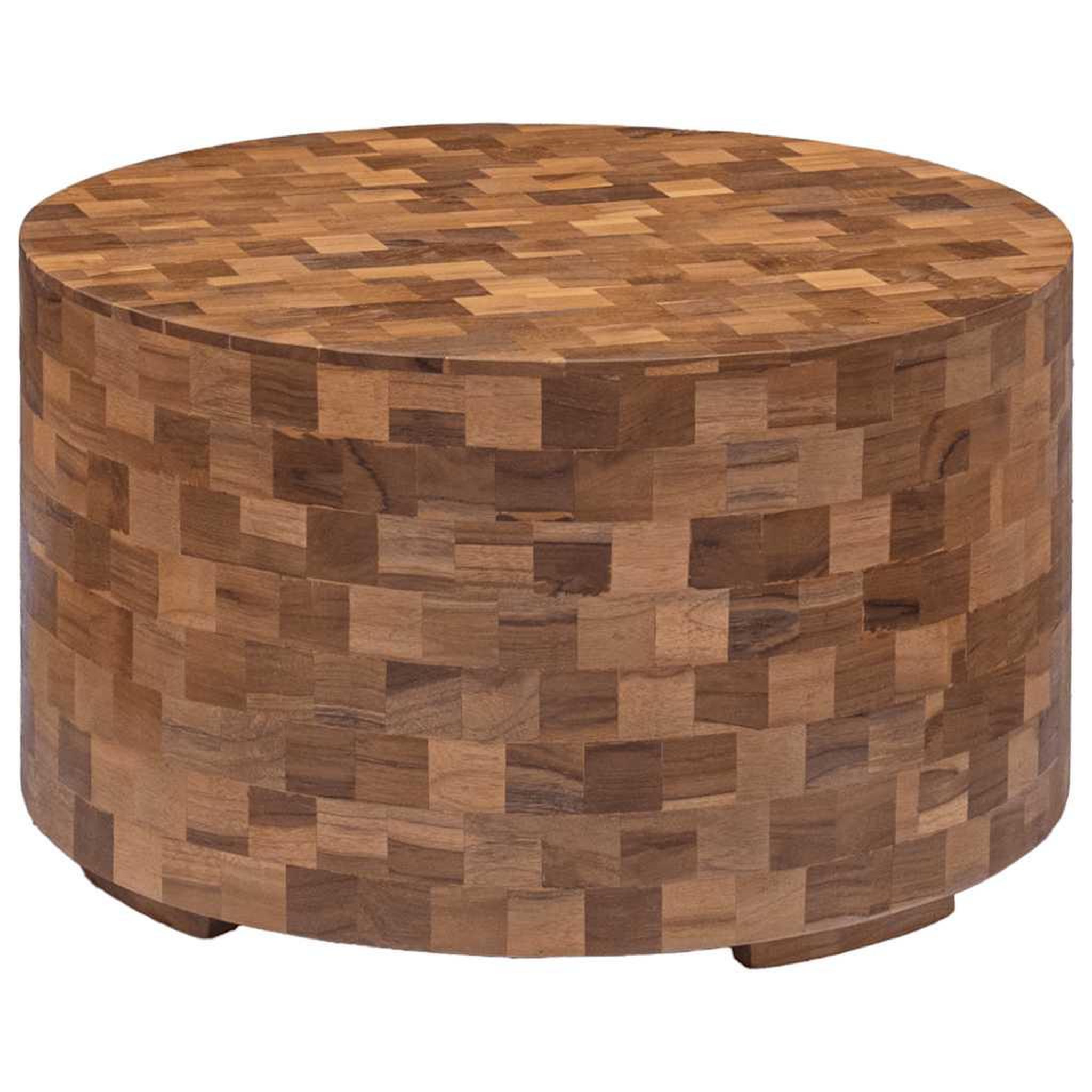 VIDAXL Table basse 60x60x35 cm bois de teck massif