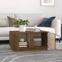 Voir la diapositive 3 : VIDAXL Table basse Marron miel 80x50x40 cm Bois massif de pin