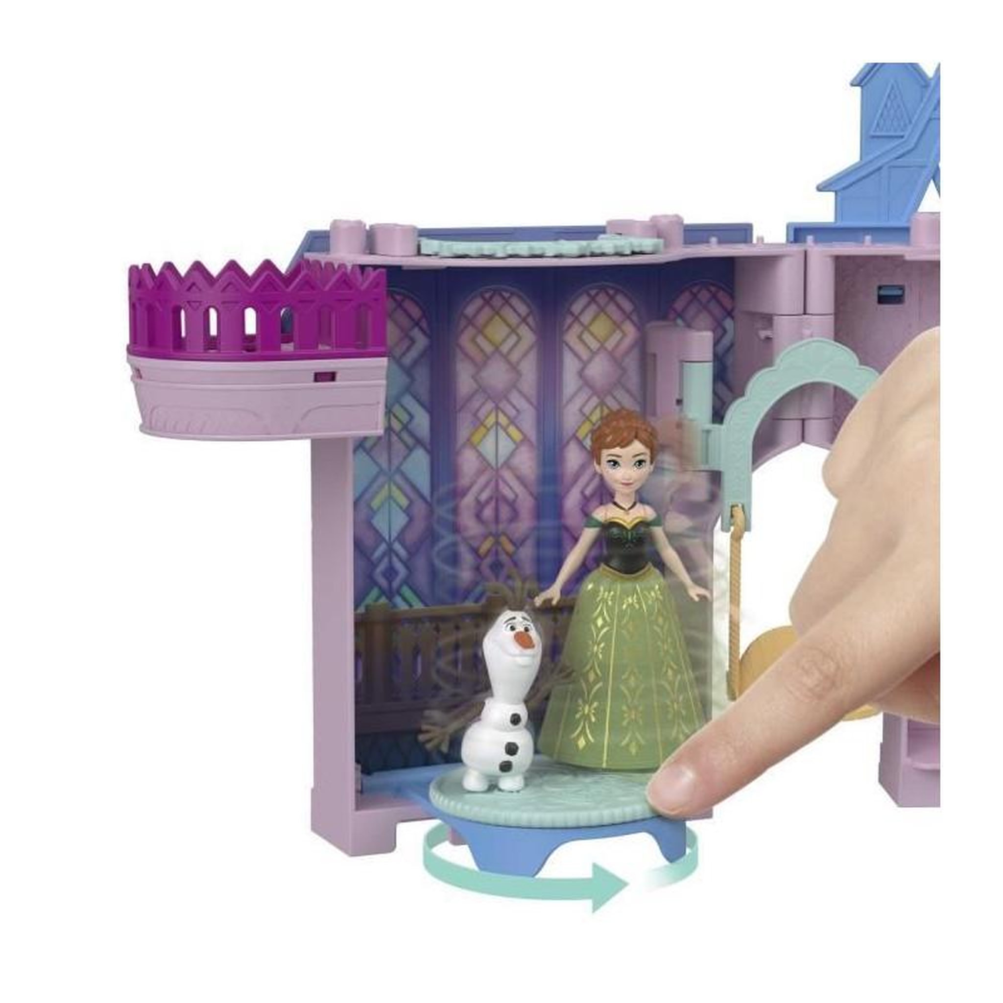 Voir la diapositive 6 : MATTEL Chateau mini princesse Anna