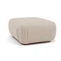 Voir la diapositive 4 : LISA DESIGN Penelope - pouf en velours texturé