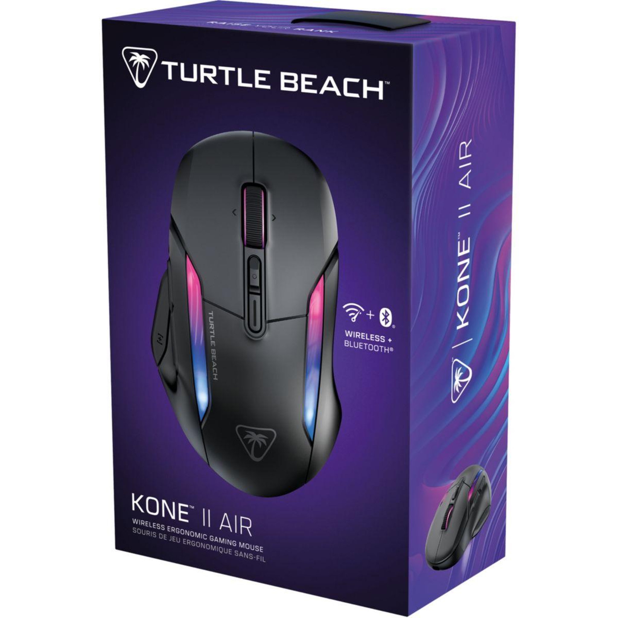 Voir la diapositive 4 : Turtle Beach Souris gamer sans fil kone ii air noir