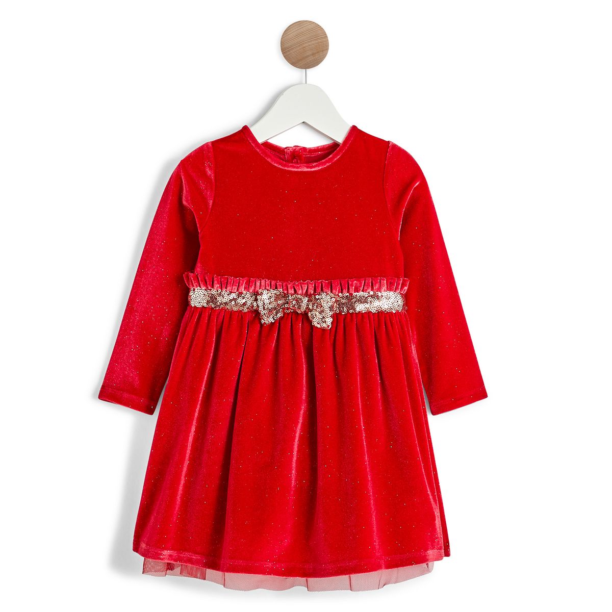 INEXTENSO Robe de noël bébé fille