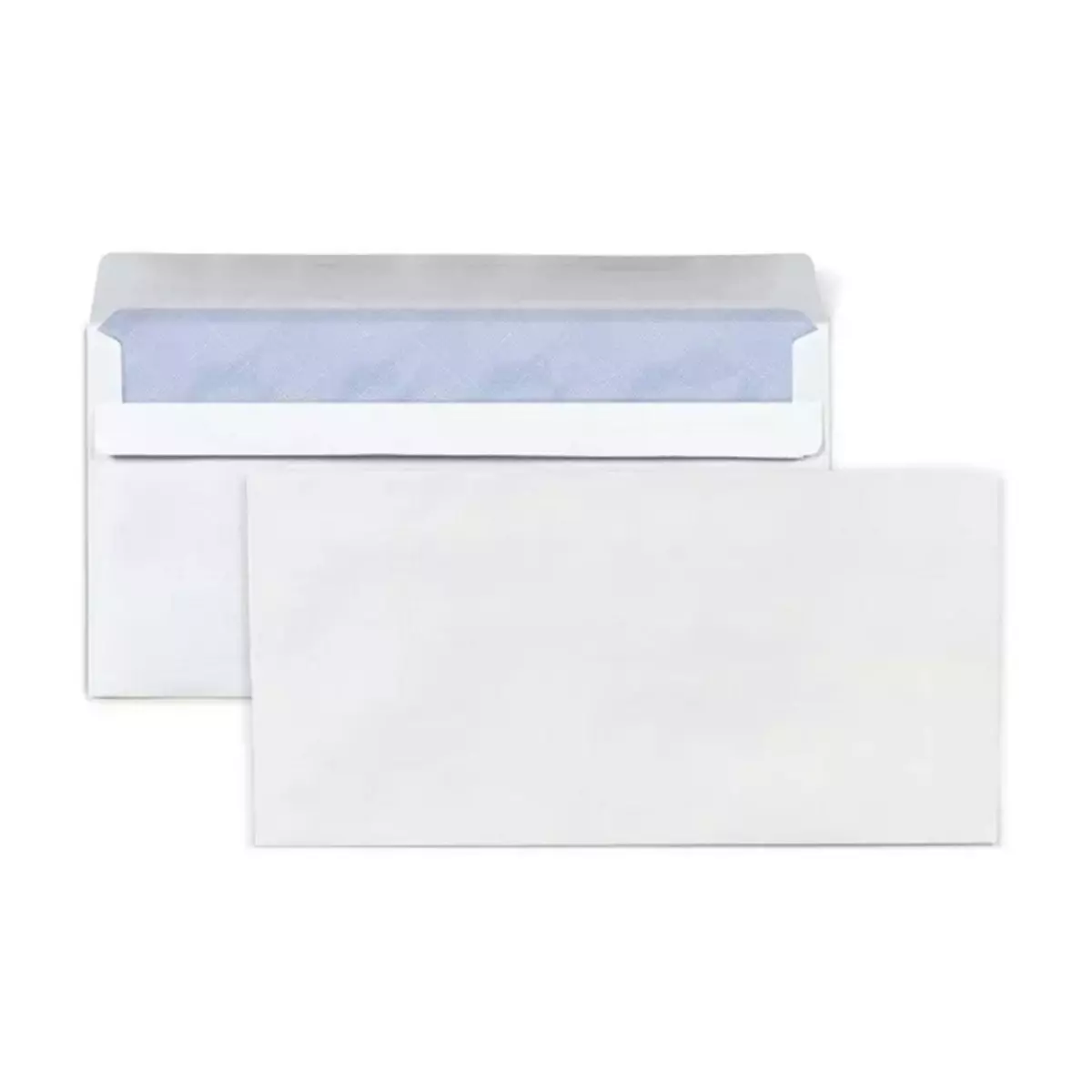 RAJA 200 enveloppes blanches en papier - 11 x 22 cm