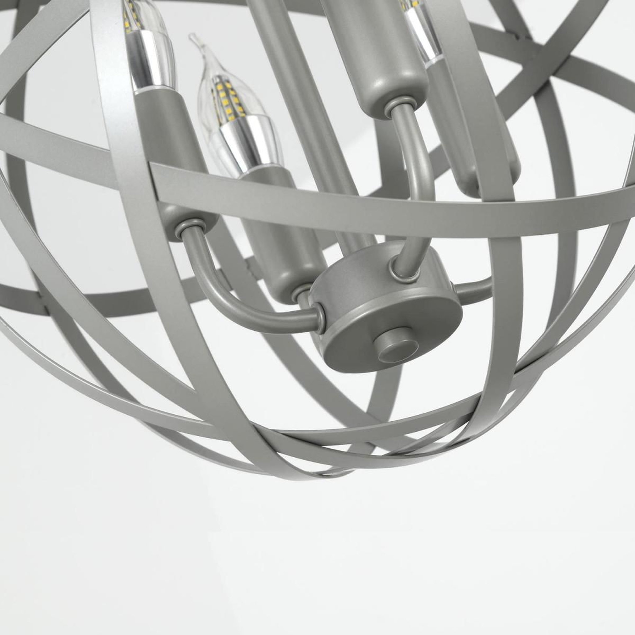 Voir la diapositive 6 : Paris Prix Suspension en métal design  vénus  34cm gris