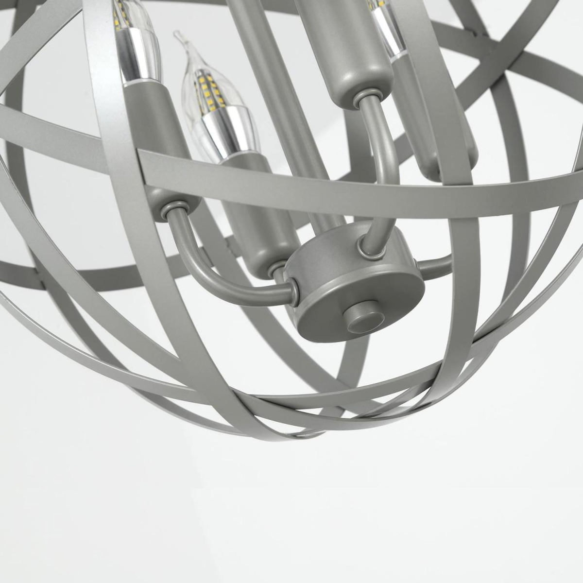 Paris Prix Suspension en Métal Design  Vénus  34cm Gris