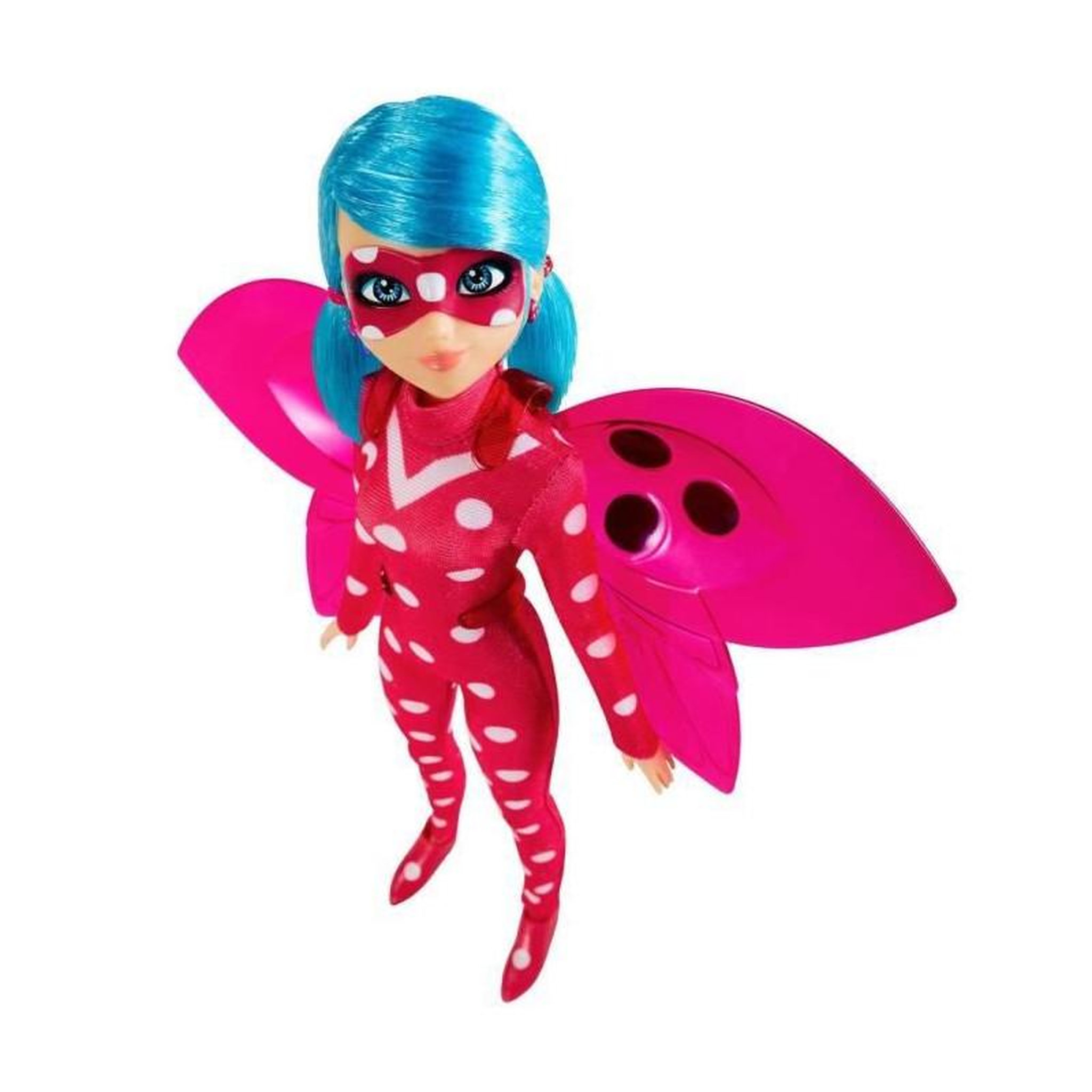 Voir la diapositive 3 : BANDAI Poupée mannequin articulée BANDAI - Miraculous - Poupée Miraculous - Cosmobug - 26 cm - P50017