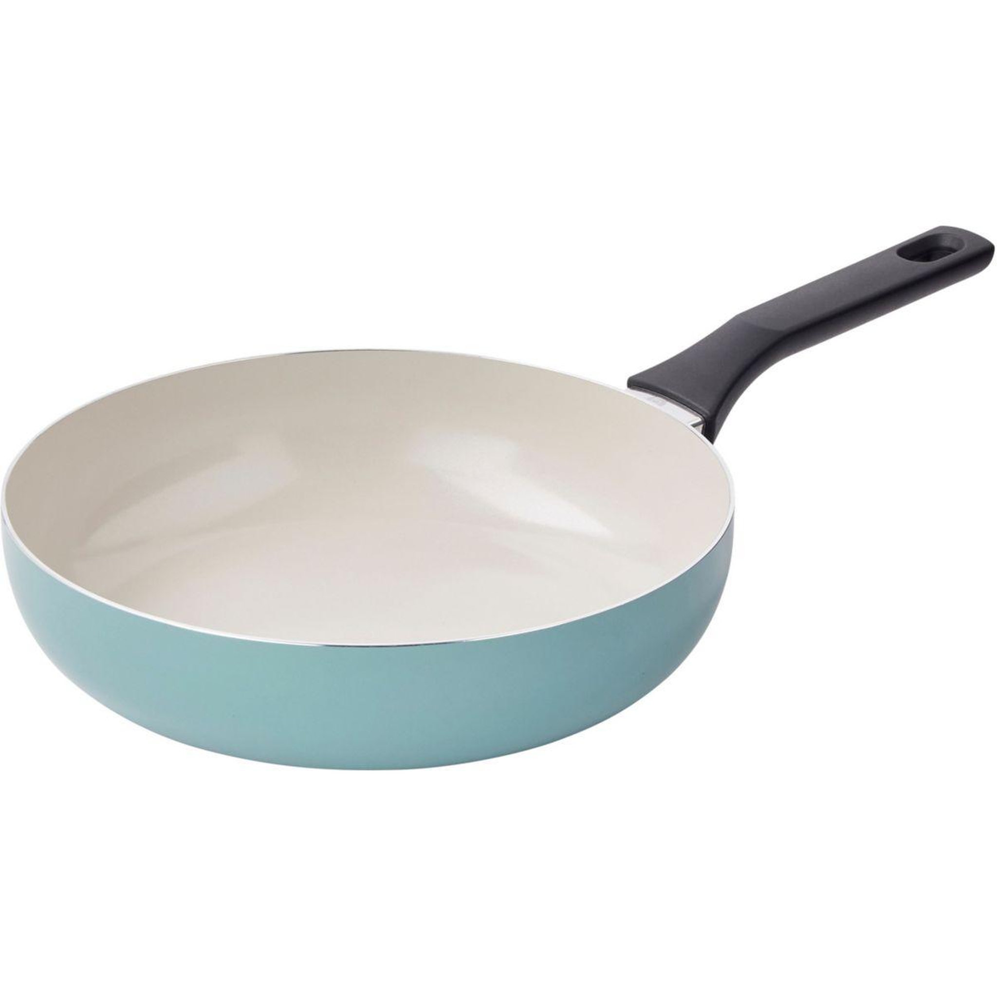 ESSENTIEL B Wok Céramique 28cm vert