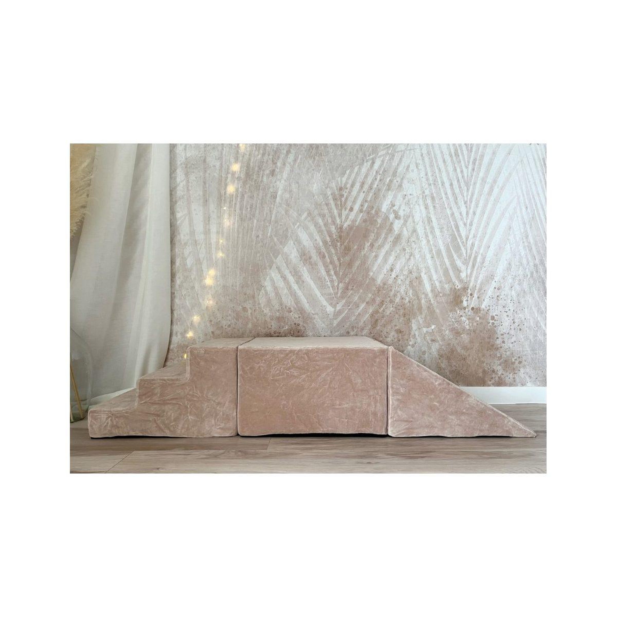 Voir la diapositive 3 : MONIO FOR KIDS Mousse play velours - 3 éléments beige