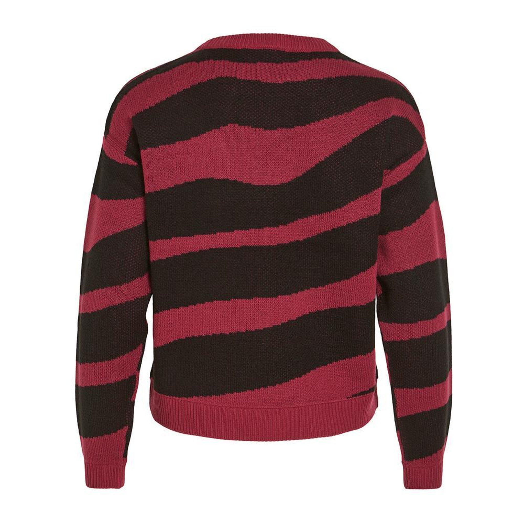 Voir la diapositive 2 : Vila Pull Rose/ Femme Vila Jacquard