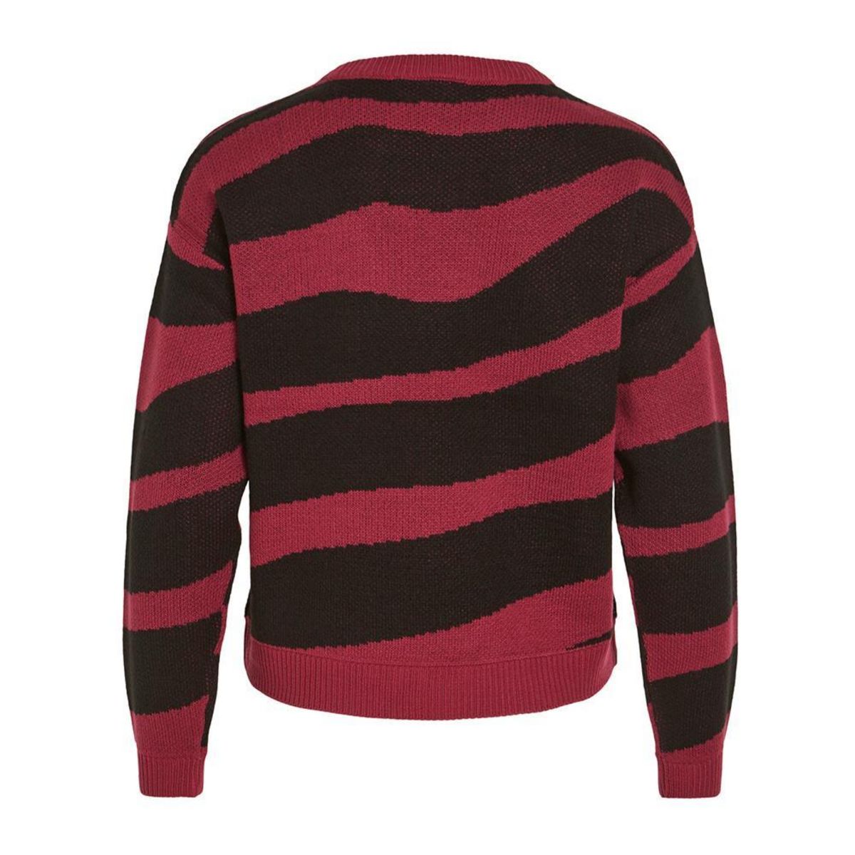 Vila Pull Prune/ Femme Vila Jacquard