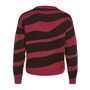 Voir la diapositive 2 : Vila Pull Prune/ Femme Vila Jacquard