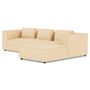 Voir la diapositive 2 : LISA DESIGN Stella - canapé d'angle droit 4 places en simili