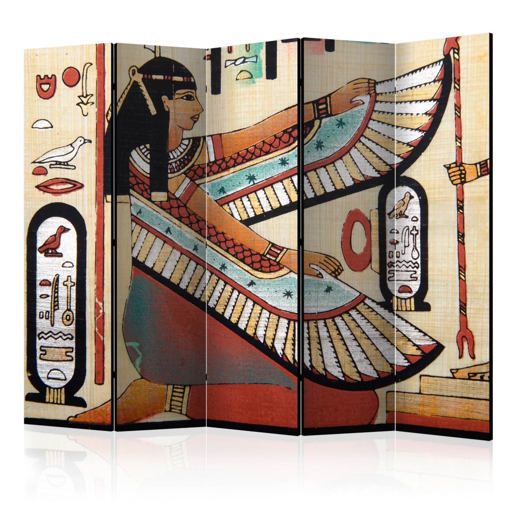 Paris Prix Paravent 5 volets  egyptian motif  172x225cm