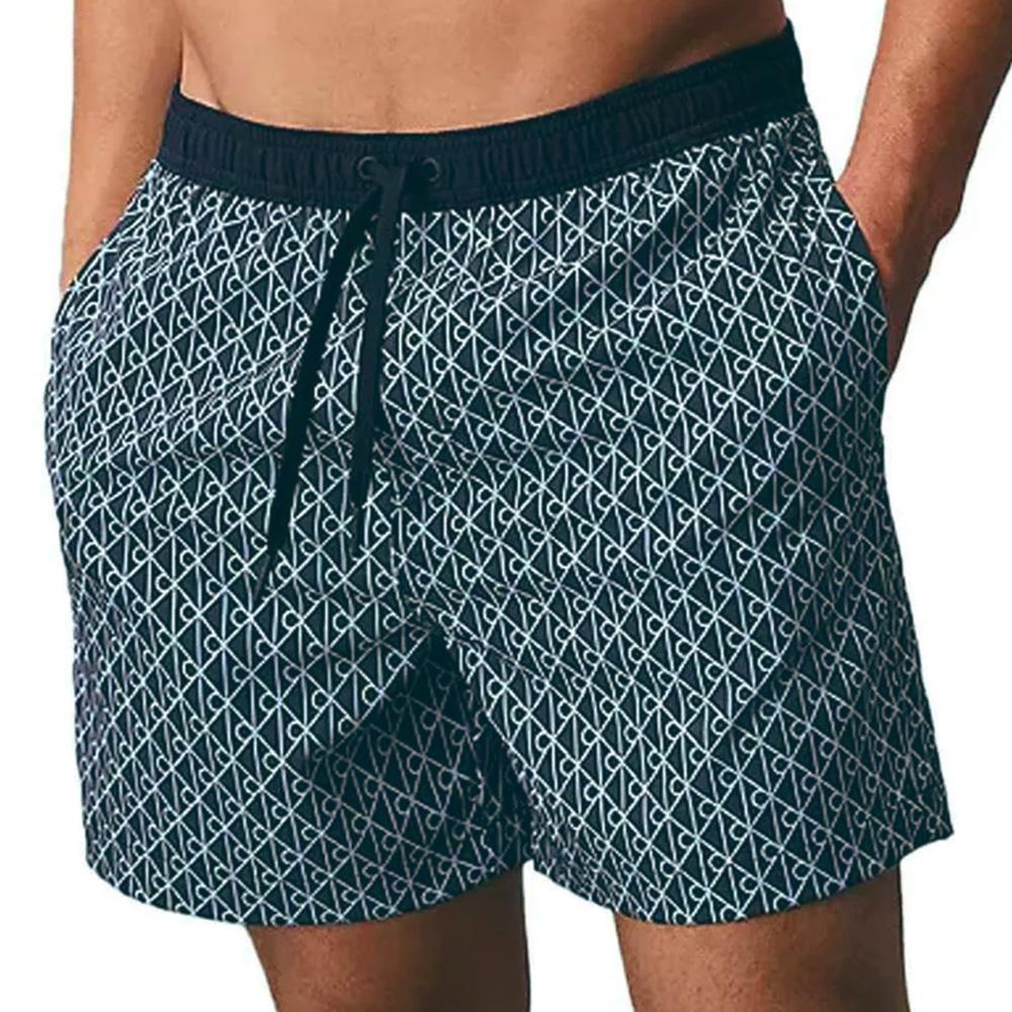 CALVIN KLEIN JEANS Short de bain Marine Homme Calvin Klein Jeans 5. Coloris disponibles : Bleu