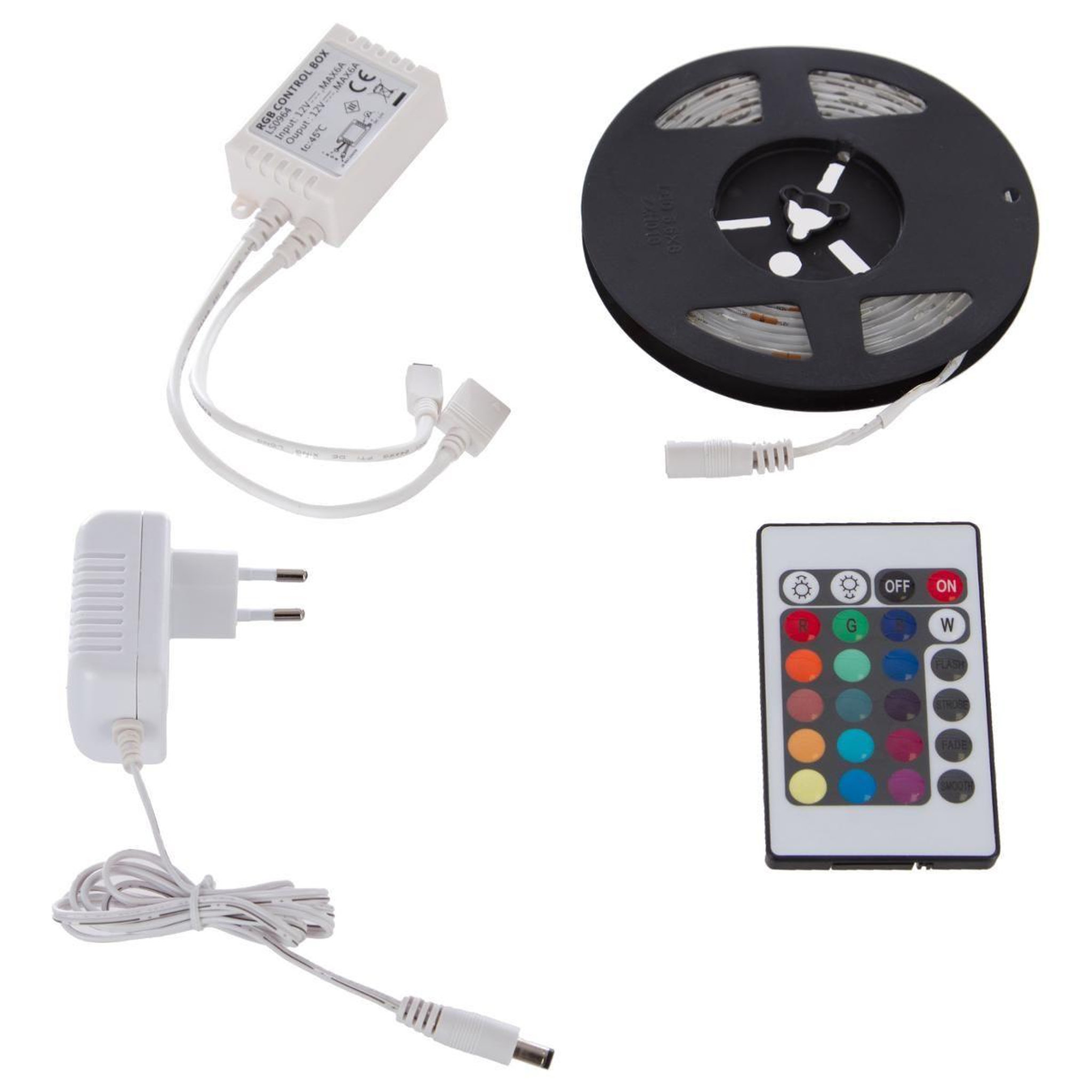 Voir la diapositive 3 : ATMOSPHERA Ruban à led  secteur  300cm multicolore