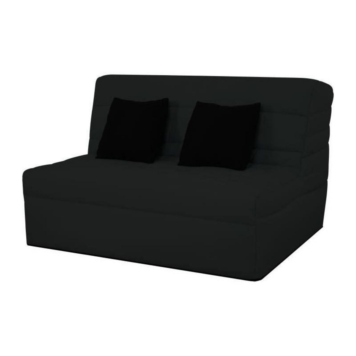 DUNLOPILLO DUNLOPILLO Banquette BZ 2 places - Noir - ReVEUR