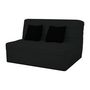 Voir la diapositive 3 : DUNLOPILLO DUNLOPILLO Banquette BZ 2 places - Noir - ReVEUR