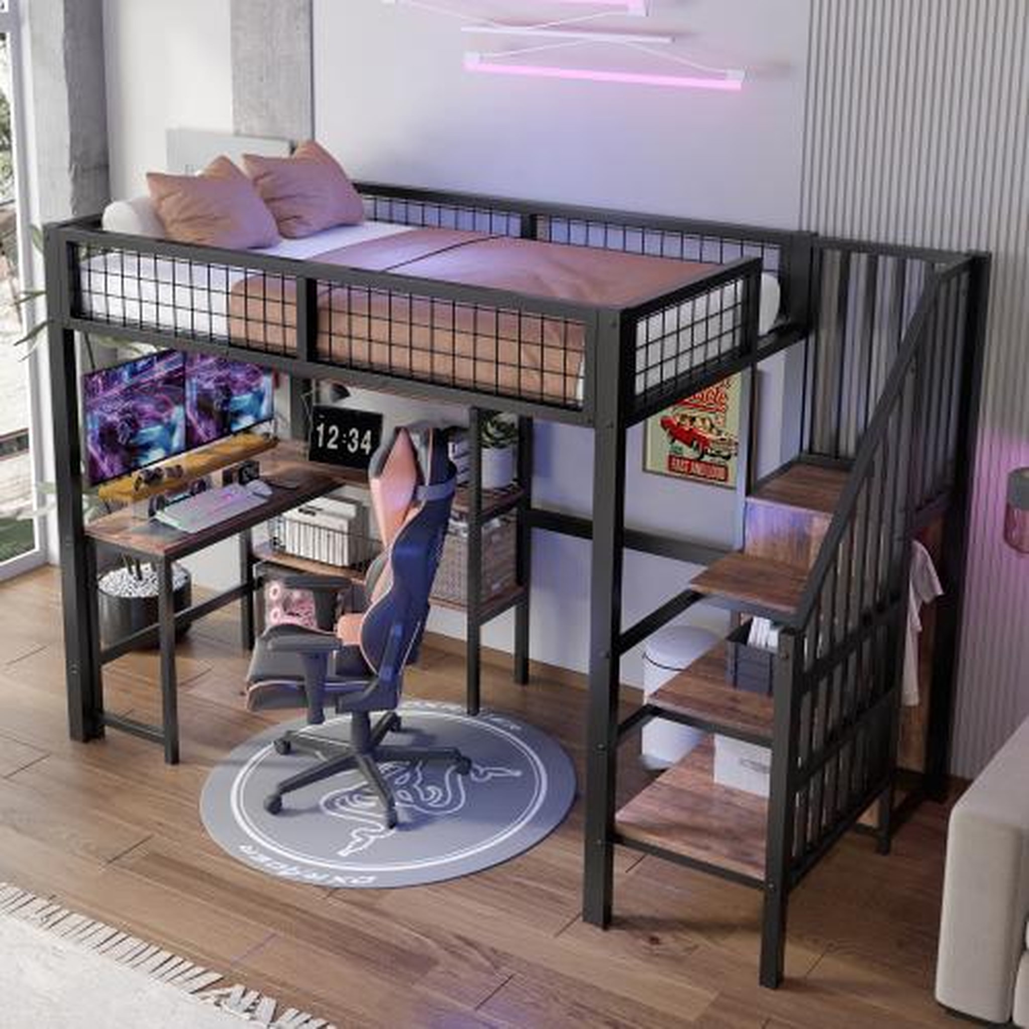 Voir la diapositive 5 : MERAX Lit mezzanine