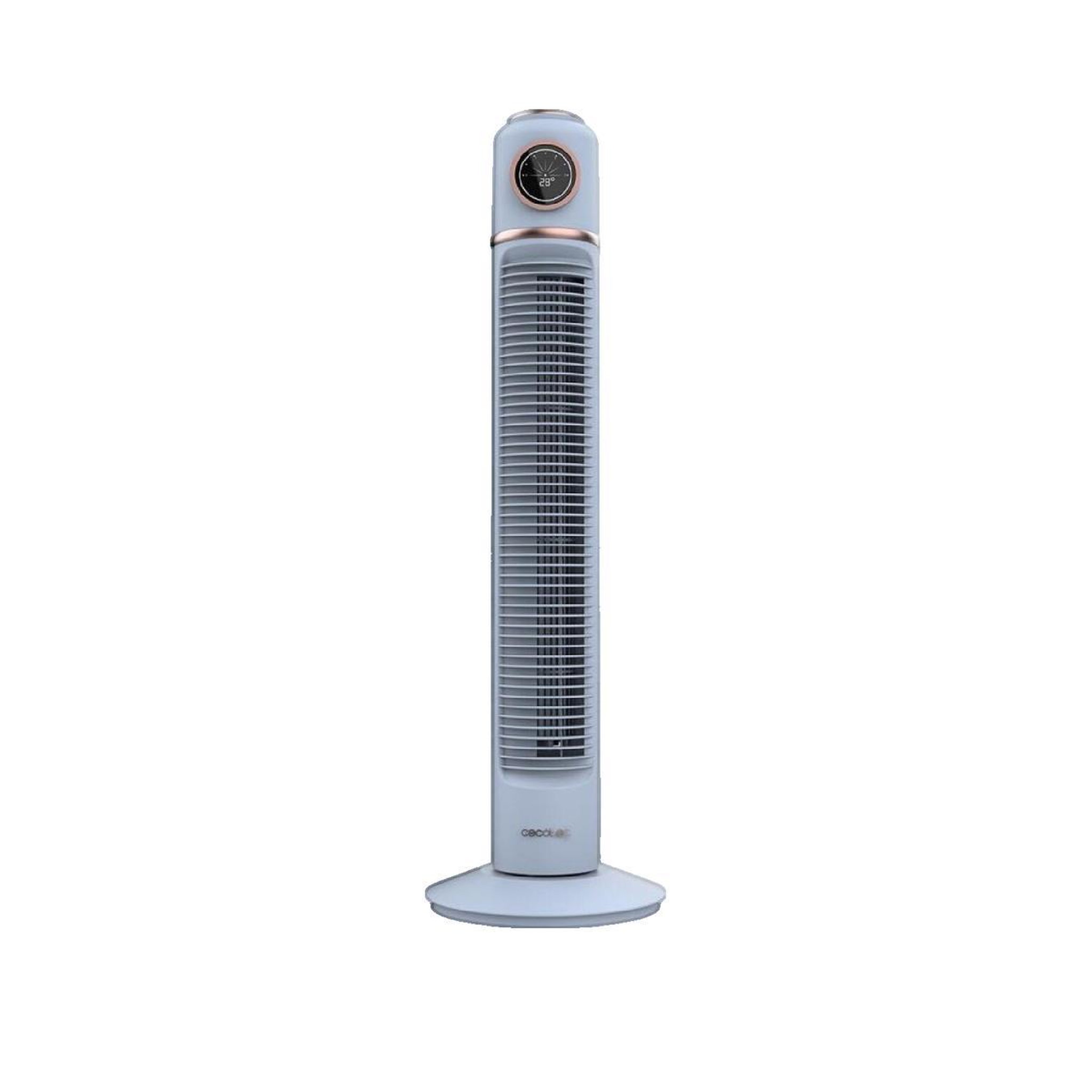 Voir la diapositive 1 : CECOTEC Ventilateur de Tour Cecotec 40W 3 Vitesses 32 pouces Bleu Clair