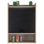 Voir la diapositive 2 : Rangement de cuisine à rideau 4 niches L54cm LUCK