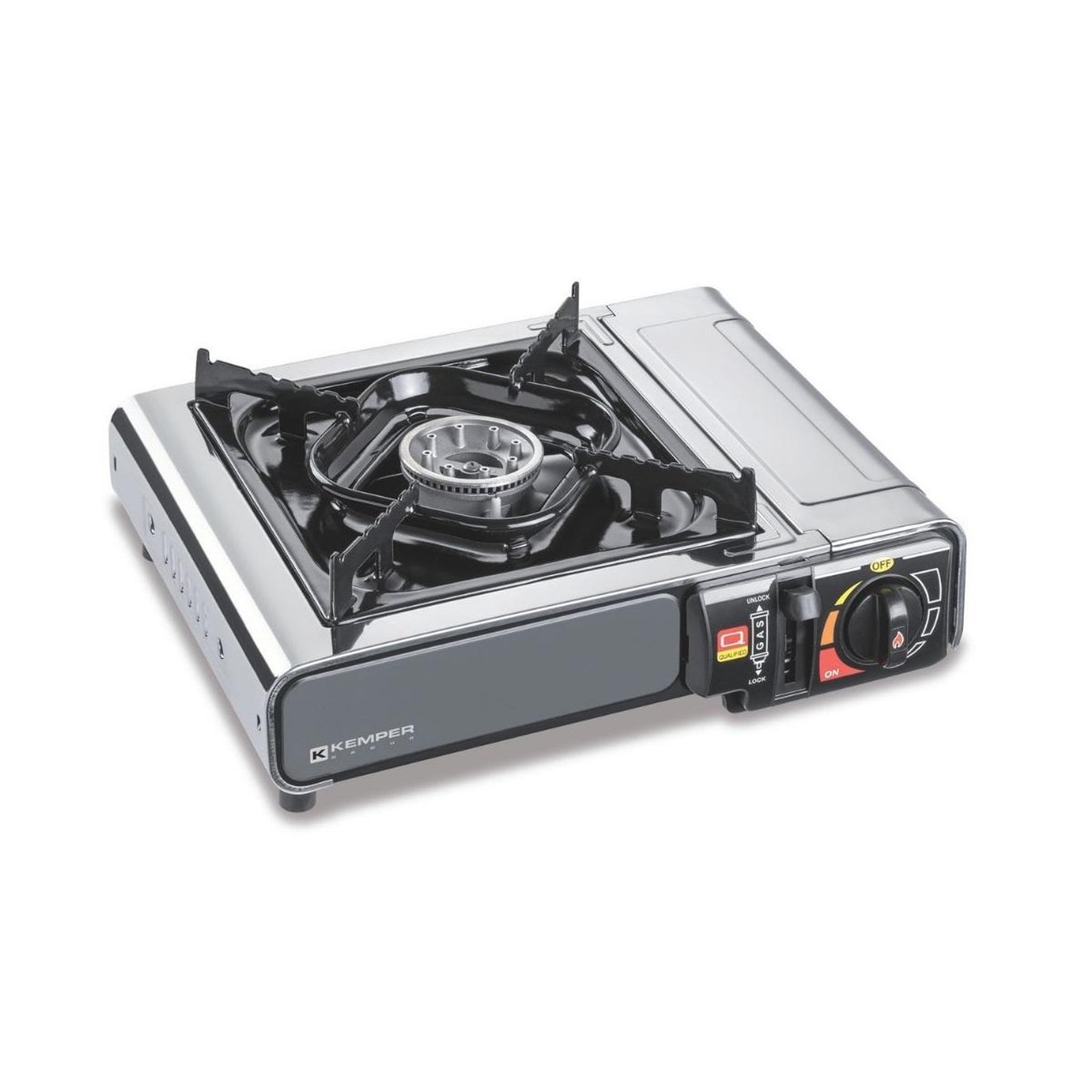 Kemper Réchaud gaz 1 feu 2.2kw inox - 104987SS