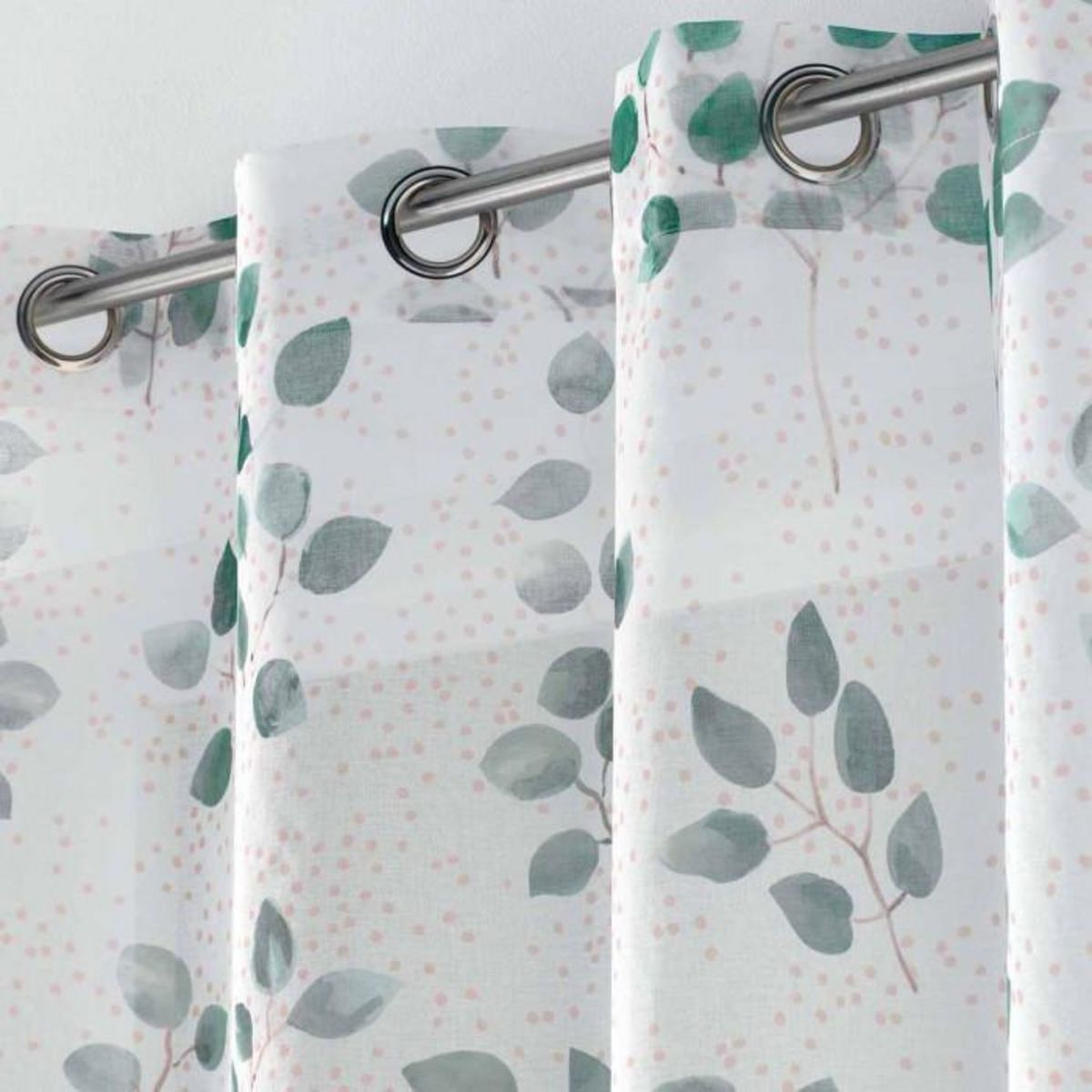 Paris Prix Rideau Voilage à Œillets  Antalya  140x240cm Blanc