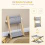 Voir la diapositive 4 : PAWHUT Lit pliable pour chat - hamac chat 2 niveaux - jeu 2 boules suspendues - bois de pin feutre gris