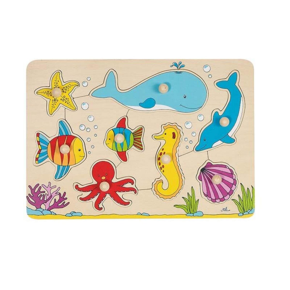 Goki GOKI Puzzle Le monde sous-marin