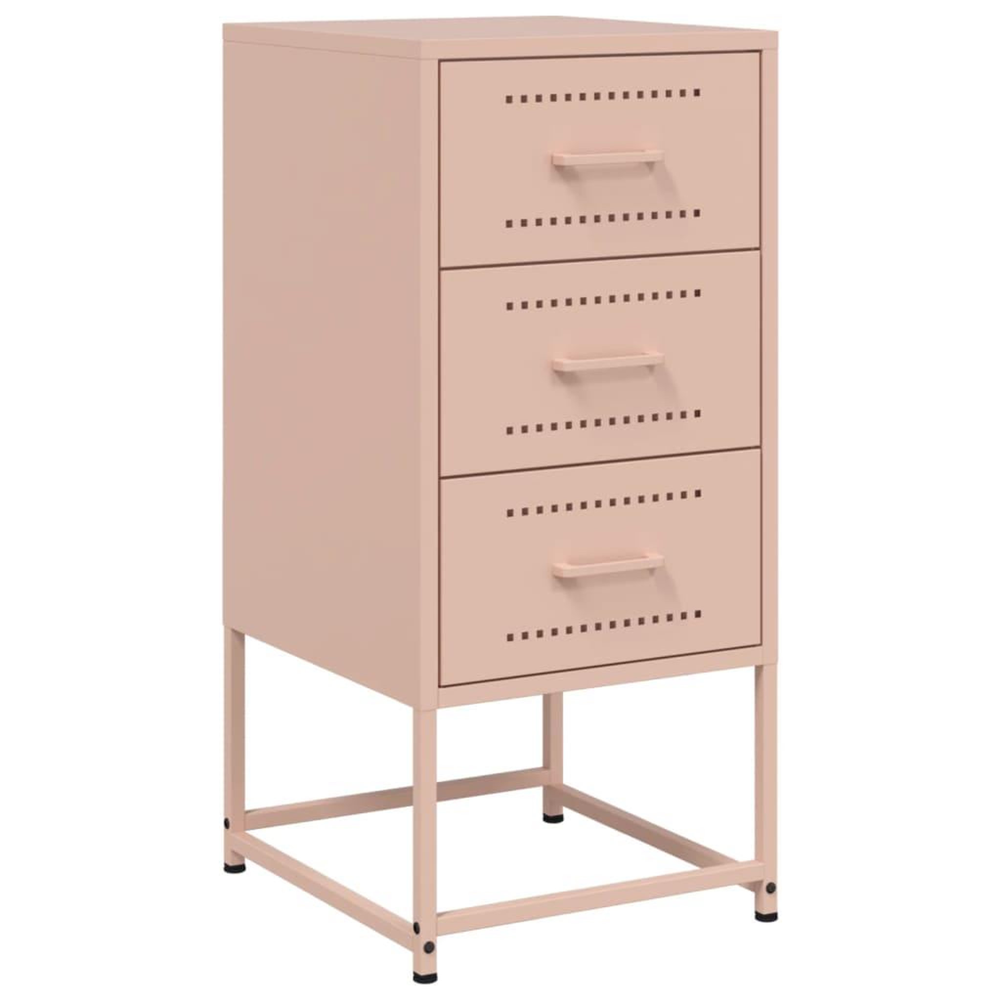 Voir la diapositive 5 : VIDAXL Tables de chevet 2 pcs rose 36x39x78 cm acier
