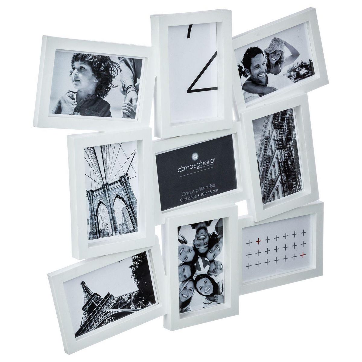 ATMOSPHERA Pêle-mêle 9 Photos Evy - 48 x 46 cm
