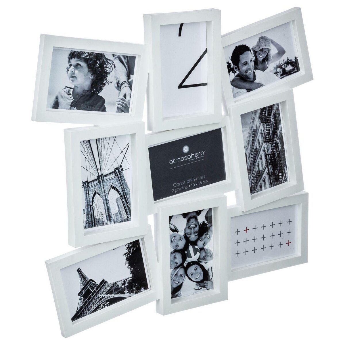 ATMOSPHERA Pêle-mêle 9 Photos Evy - 48 x 46 cm