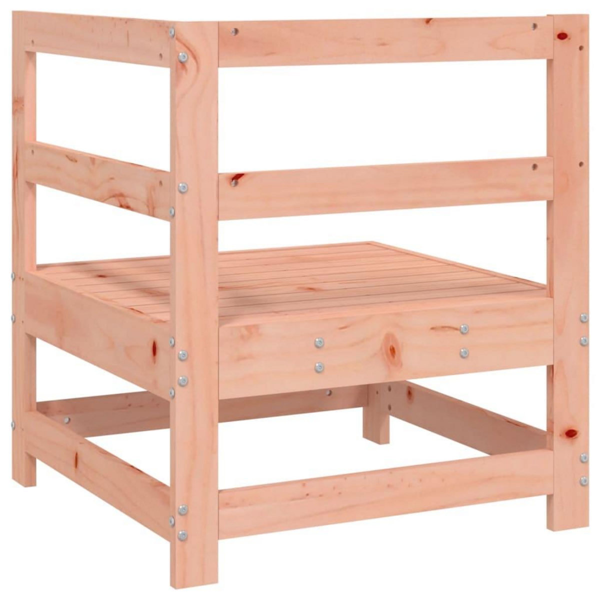 VIDAXL Canape d'angle de jardin bois massif douglas