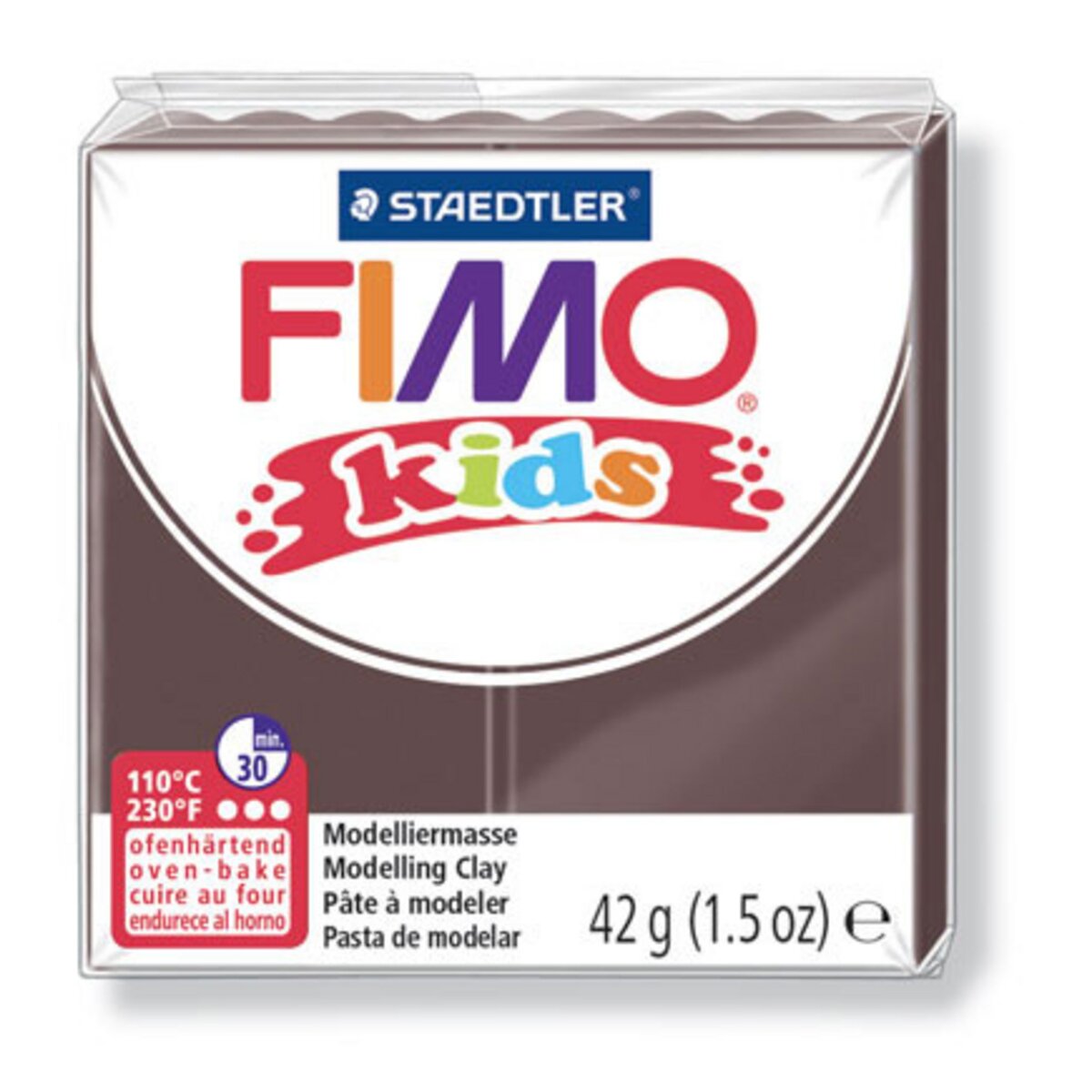 Fimo Pâte Fimo Kids 42 g Marron 8030.7