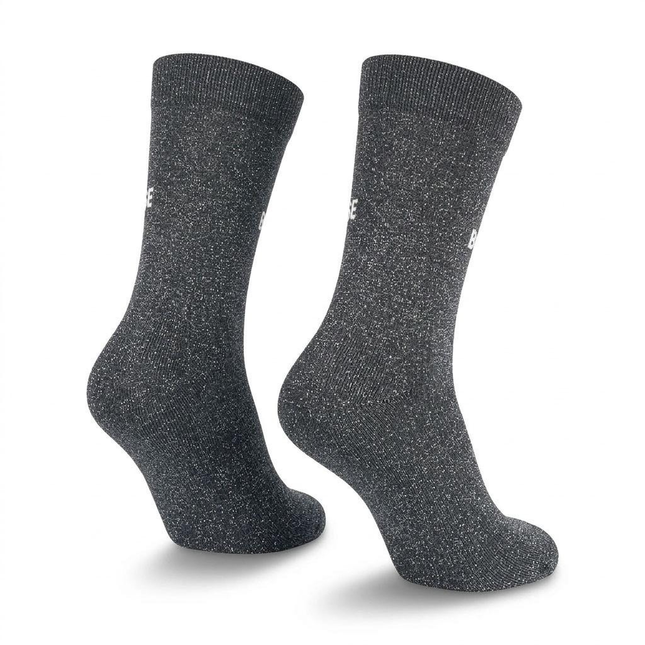 Voir la diapositive 3 : OZABI Chaussettes Femme Lurex Message Humoristique