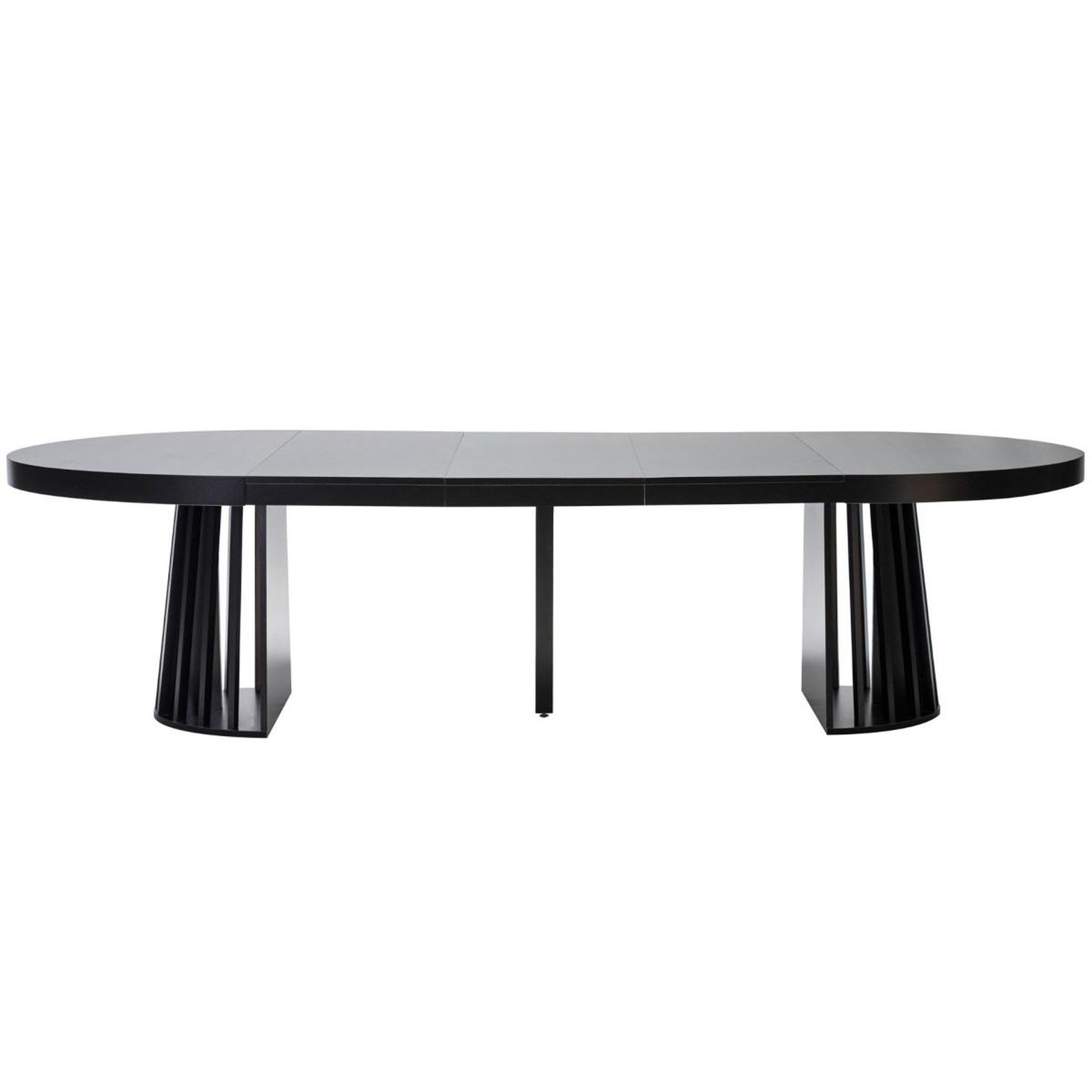 Voir la diapositive 2 : Paris Prix Table de repas extensible  laize  150-300cm noir