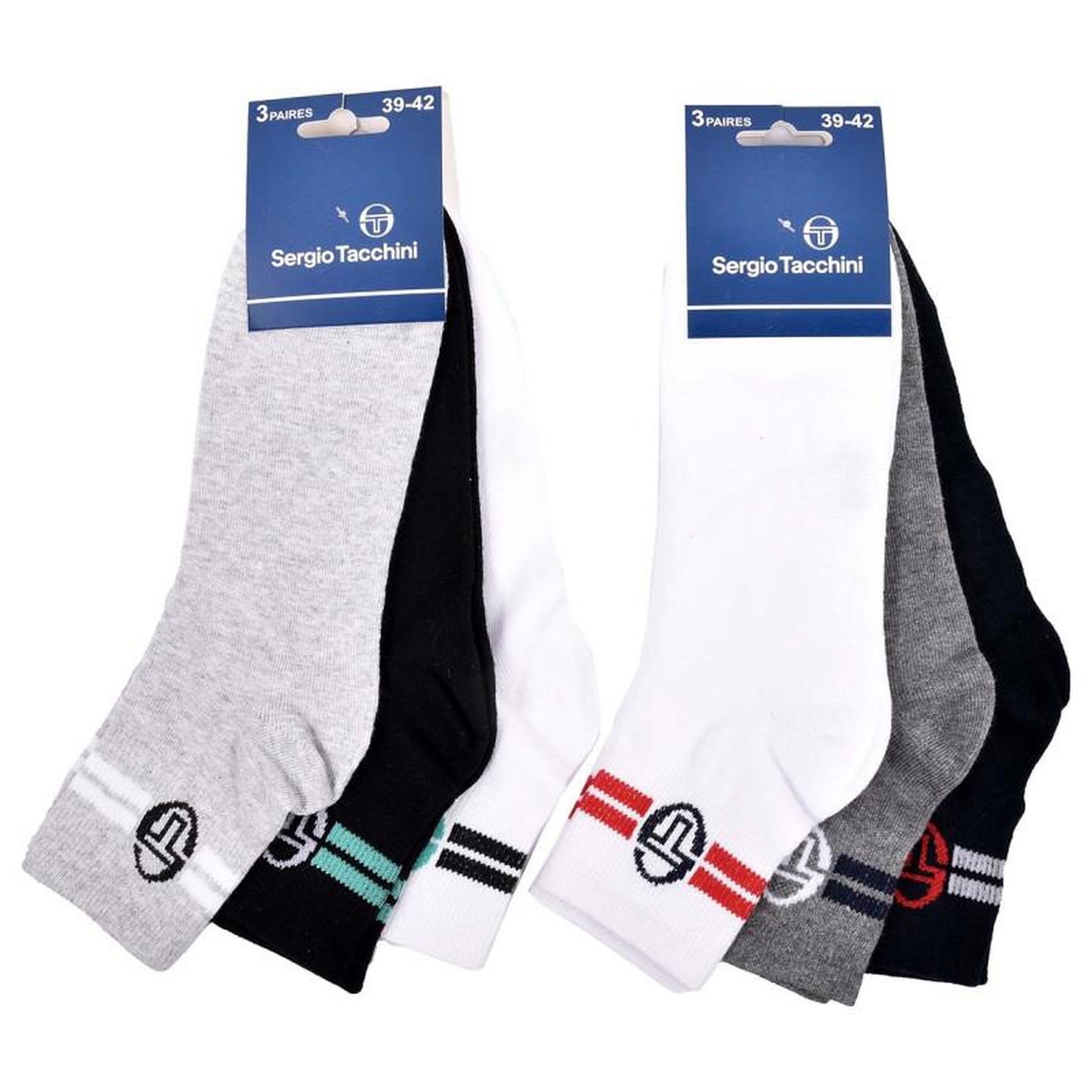 Voir la diapositive 4 : SERGIO TACCHINI Chaussettes SERGIO TACCHINI QUARTER