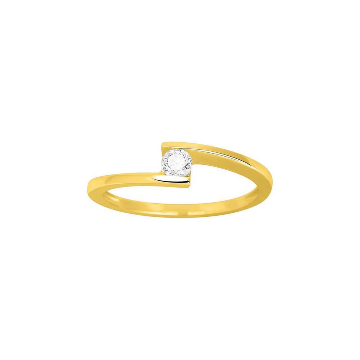 Tousmesbijoux Bague Femme Or 18 Carats Diamant 0 18 Carats pas