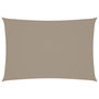 Voir la diapositive 2 : VIDAXL Voile de parasol tissu oxford rectangulaire 2,5x4,5 m taupe